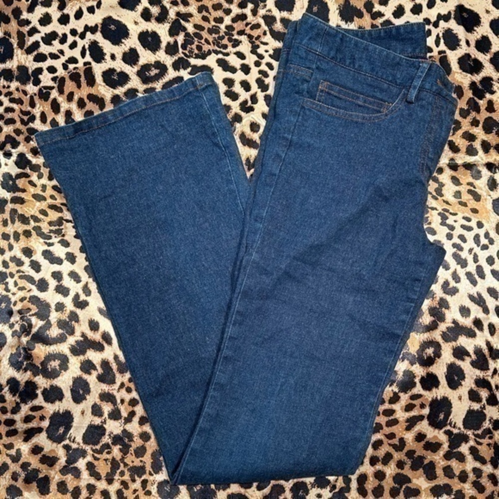 Vintage Y2K BCBGMaxazria Dark Wash Flared Jeans